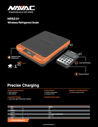 Thumbnail of document Data Sheet - NRS2i01 - Electronic Wireless Scale